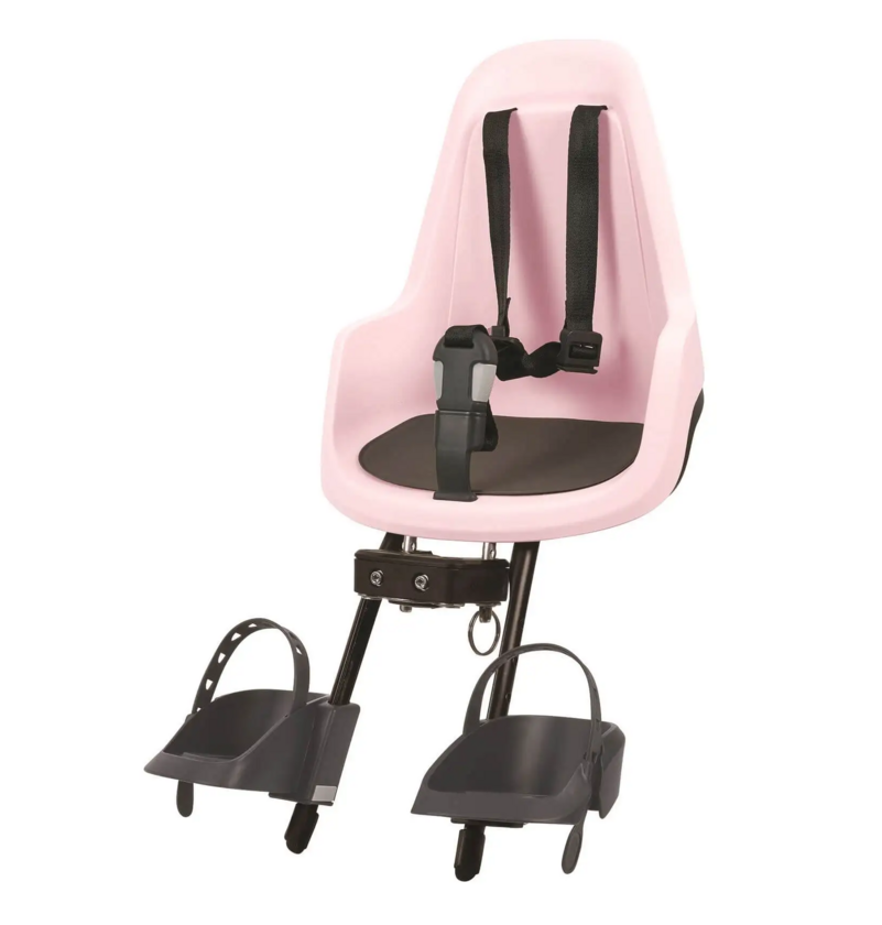 Przedni fotelik rowerowy Bobike Go Cotton Candy Pink