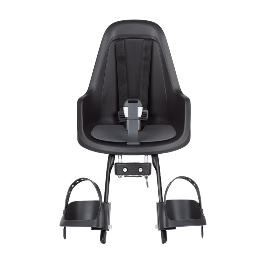 Przedni fotelik rowerowy Bobike Go Urban Black