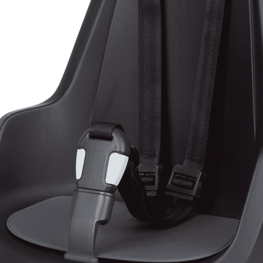 Przedni fotelik rowerowy Bobike Go Urban Black