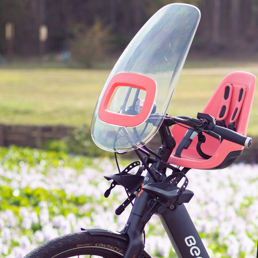 Przedni fotelik rowerowy Bobike Mini One Chocolate Brown