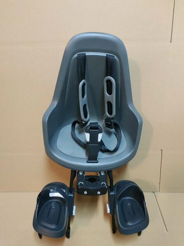 Przedni fotelik rowerowy Bobike Mini One - kolor szary OUTLET