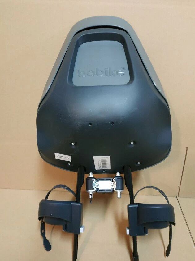 Przedni fotelik rowerowy Bobike Mini One - kolor szary OUTLET