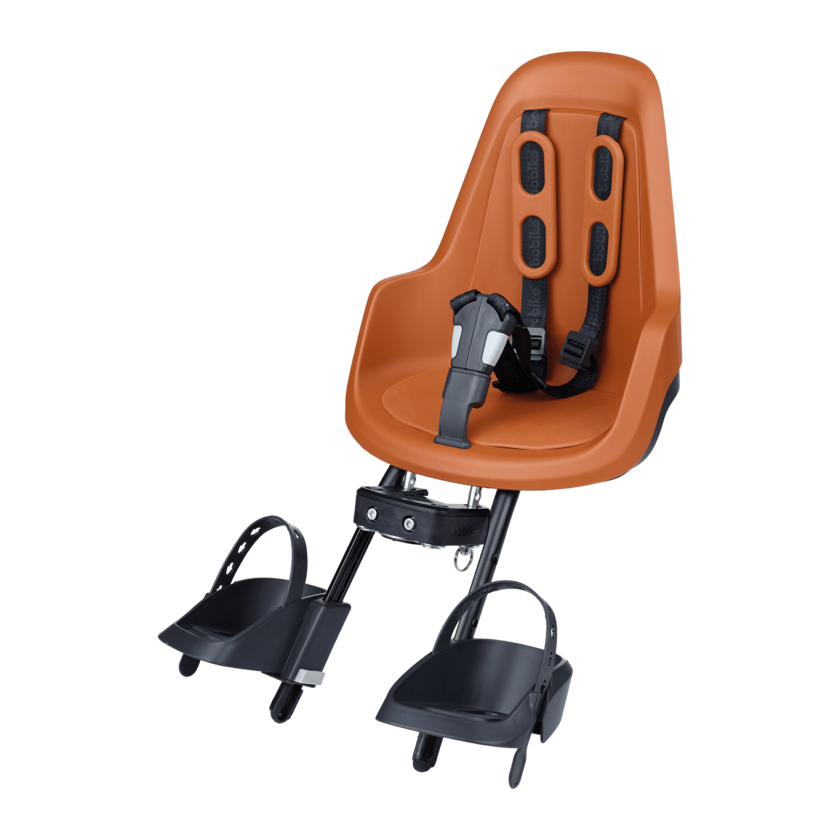 Przedni fotelik rowerowy Bobike Mini One Chocolate Brown