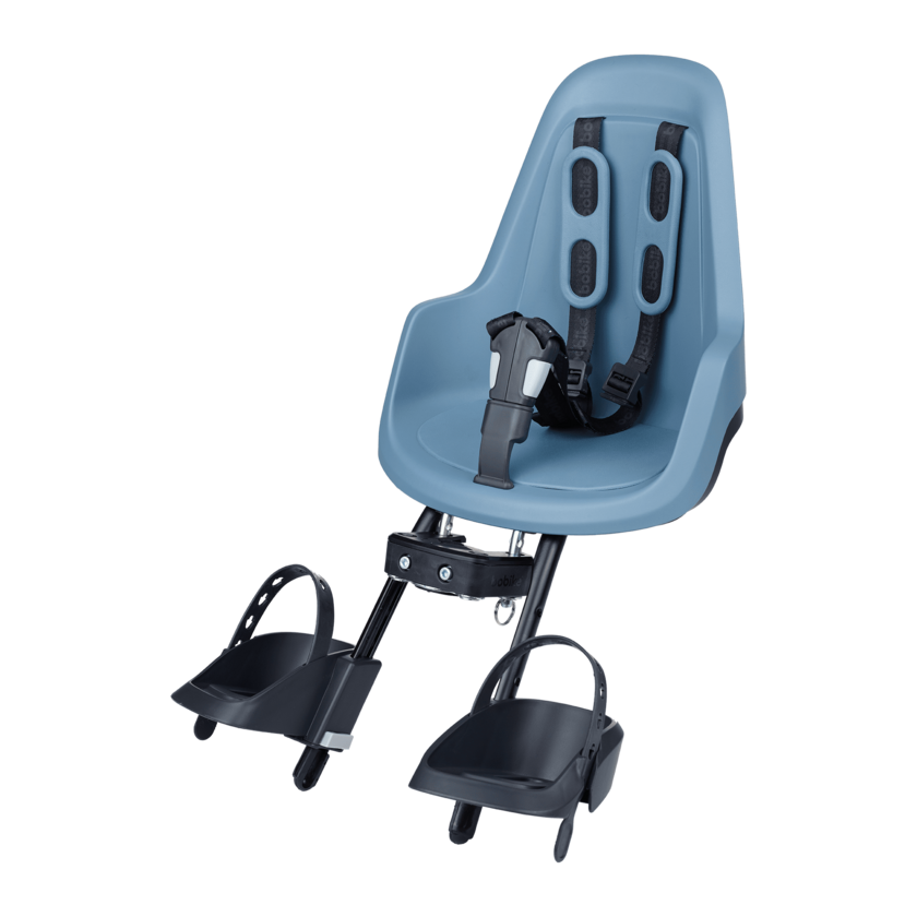 Przedni fotelik rowerowy Bobike Mini One Citadel Blue