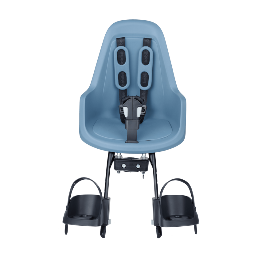 Przedni fotelik rowerowy Bobike Mini One Citadel Blue