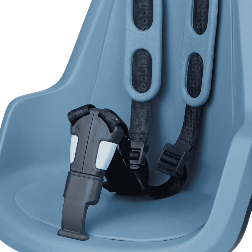Przedni fotelik rowerowy Bobike Mini One Citadel Blue
