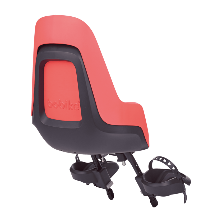 Przedni fotelik rowerowy Bobike Mini One Fierce Flamingo