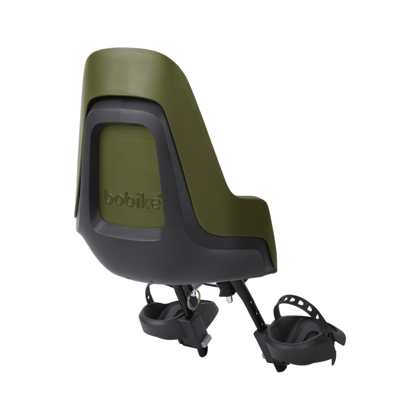 Przedni fotelik rowerowy Bobike Mini One Olive Green