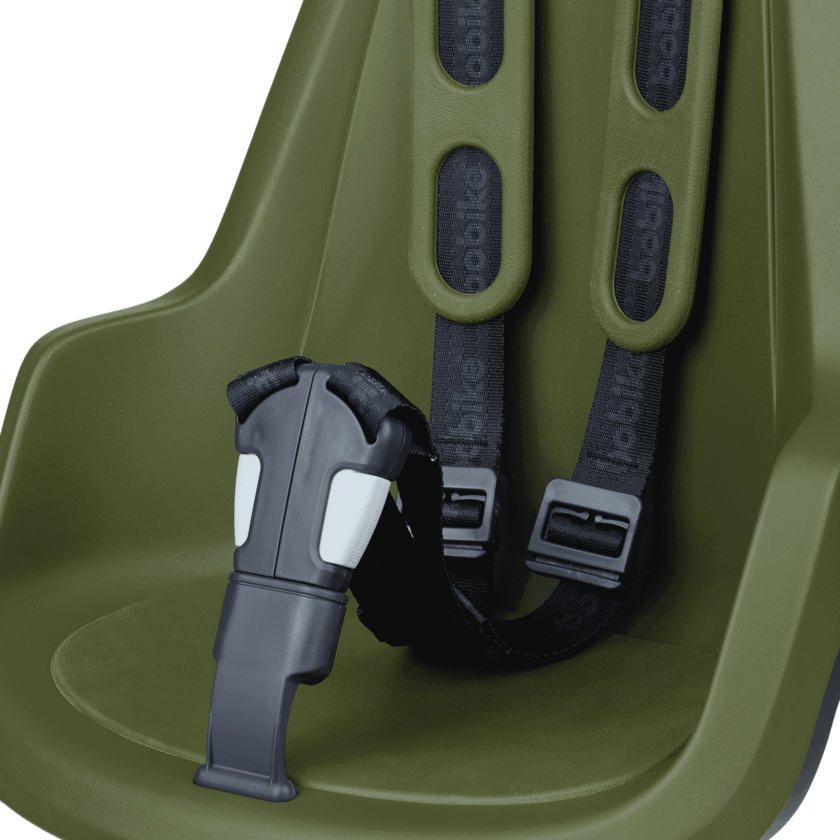 Przedni fotelik rowerowy Bobike Mini One Olive Green
