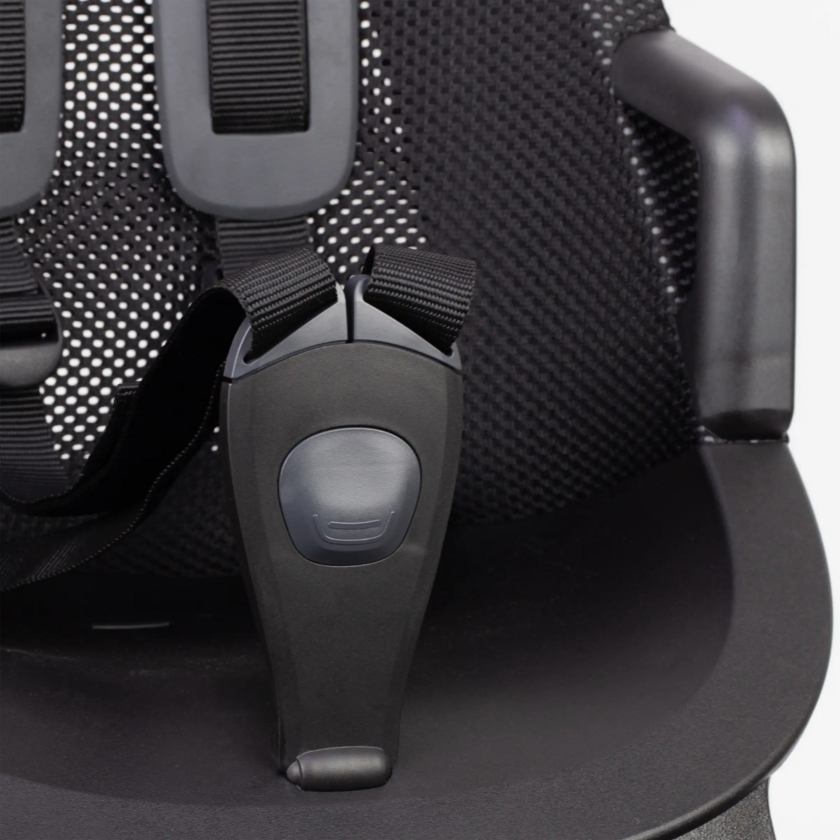 Przedni fotelik rowerowy dla dziecka Qibbel Air Midnight Black