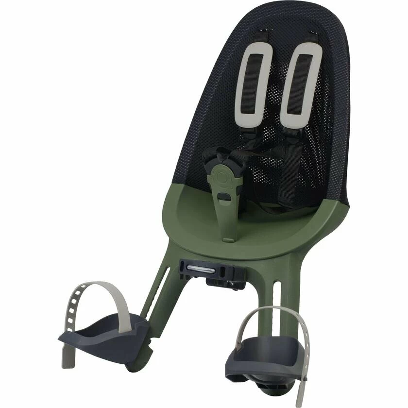 Przedni fotelik rowerowy dla dziecka Qibbel Air zielony