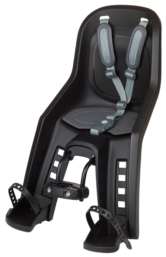 Przedni fotelik rowerowy Polisport Bubbly Mini Evo Black/Dark Grey