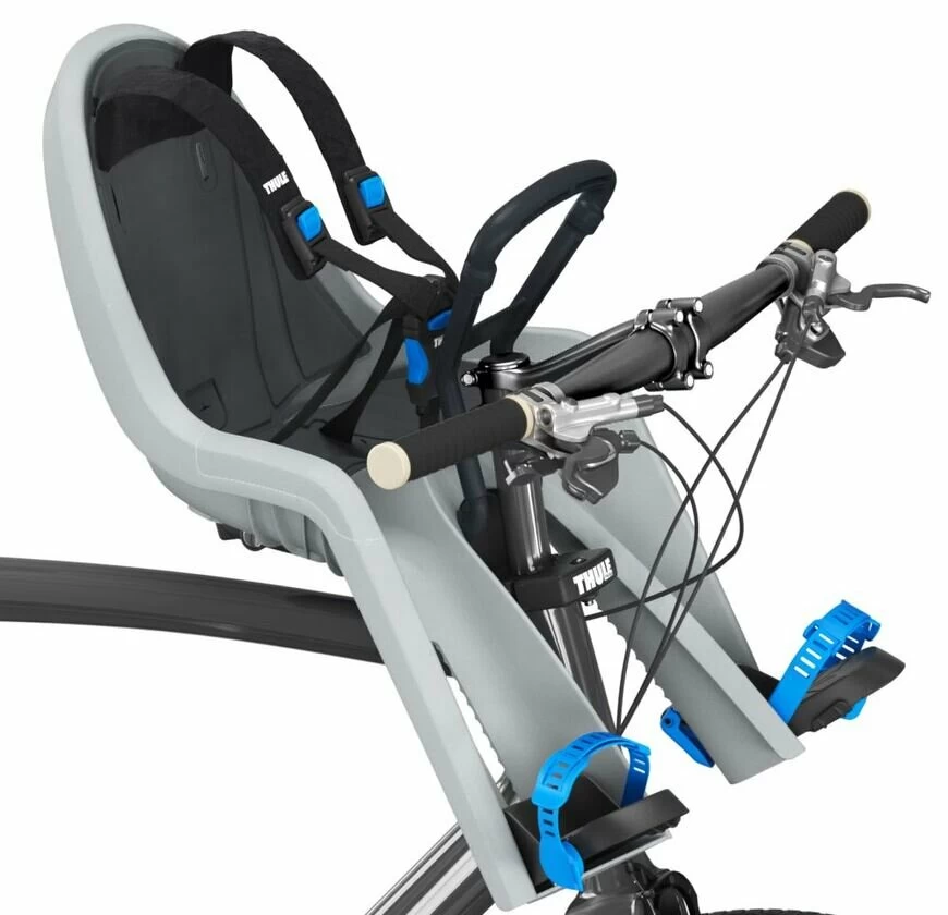 Przedni fotelik rowerowy Thule RideAlong Mini Szary