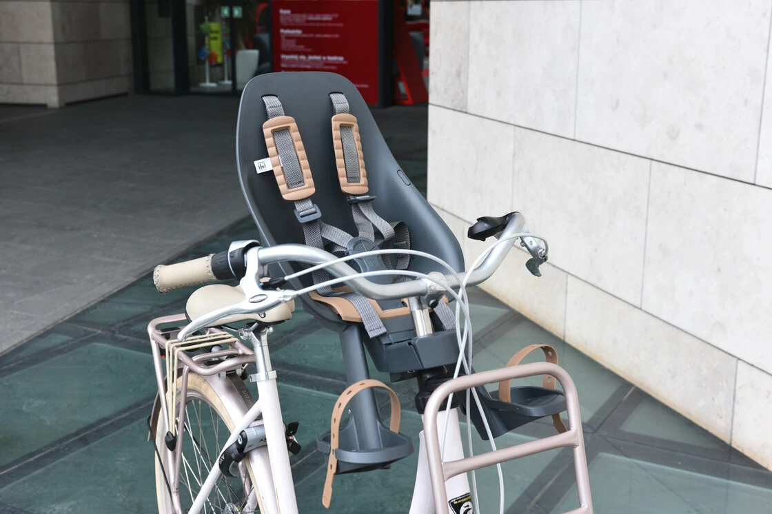 Przedni fotelik rowerowy Urban Iki Różowy