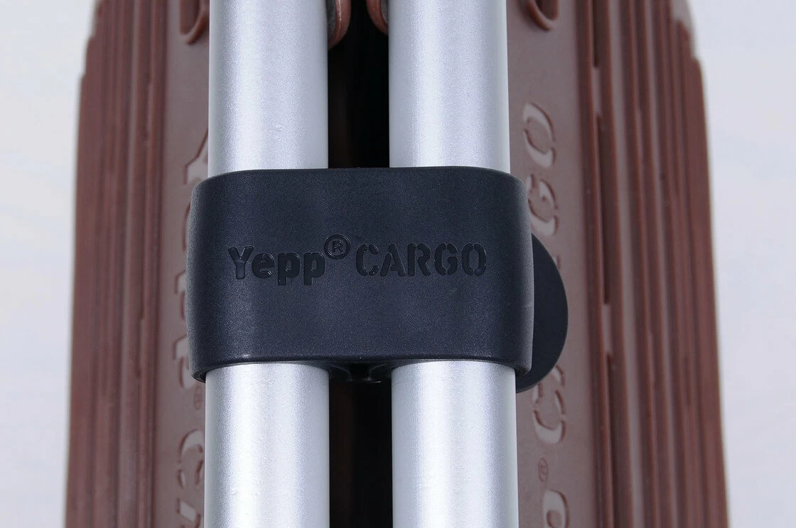 Przedni kosz rowerowy Yepp Cargo Boxx brązowy