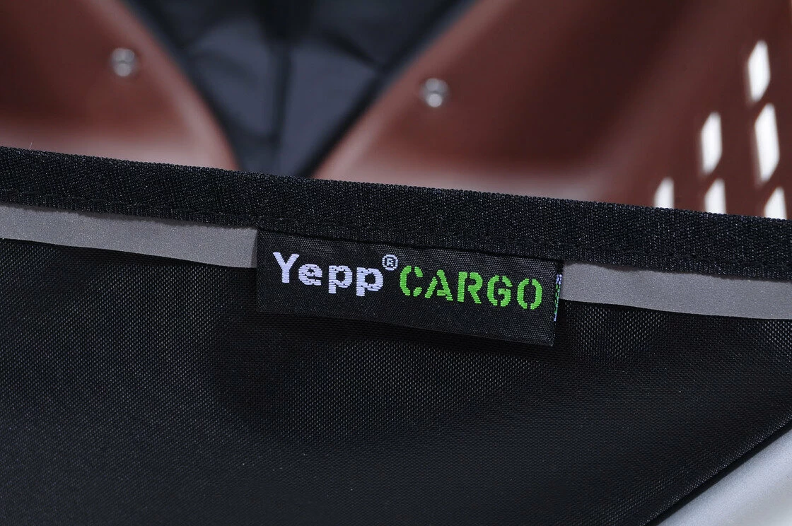 Przedni kosz rowerowy Yepp Cargo Boxx brązowy