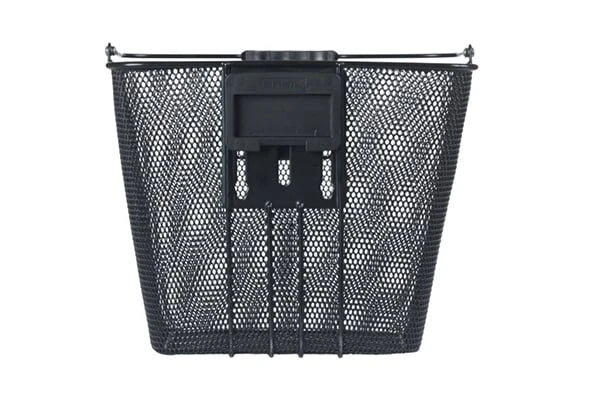 Przedni koszyk rowerowy Basil Bilbao KLICKfix Black