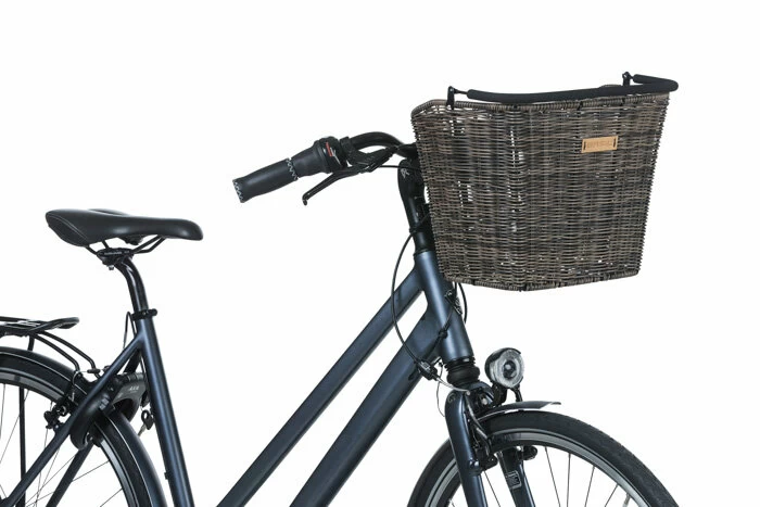 Przedni koszyk rowerowy Basil Bremen z mocowaniem pod KlickFix oraz Basil KF