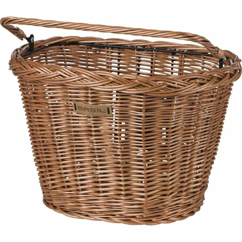 Przedni koszyk rowerowy Basil Wicker