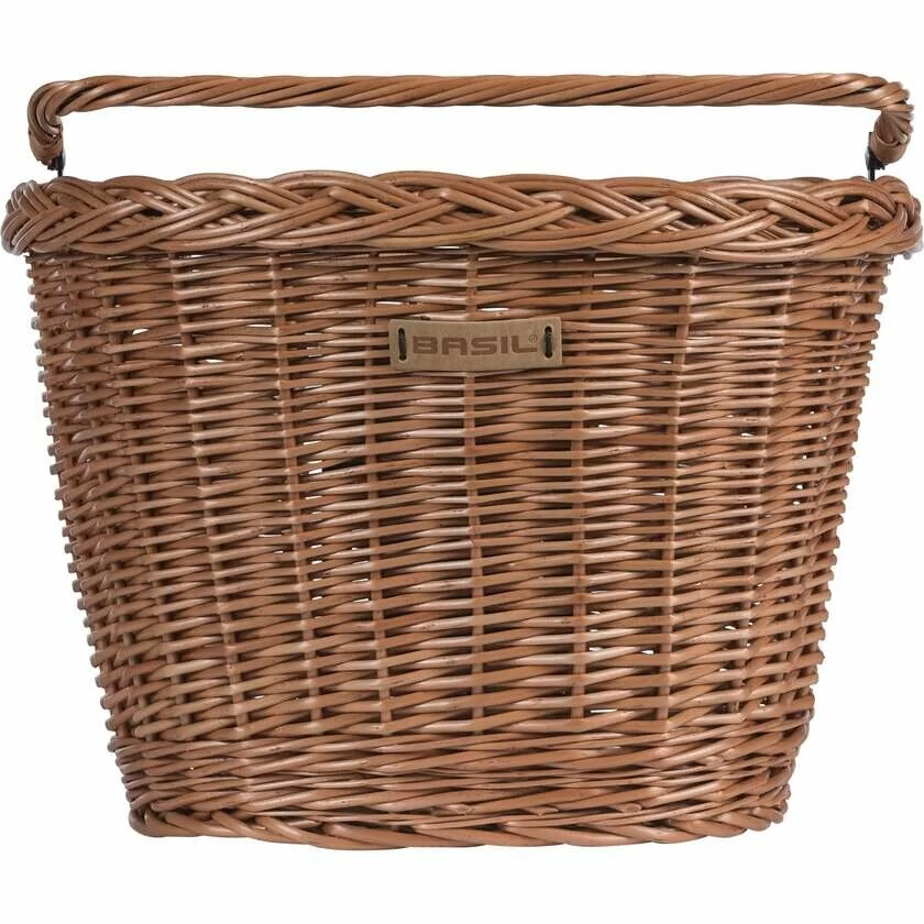 Przedni koszyk rowerowy Basil Wicker