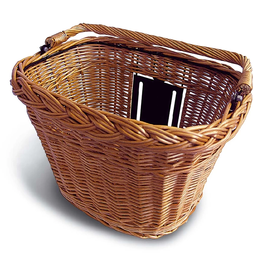 Przedni koszyk rowerowy Basil Wicker