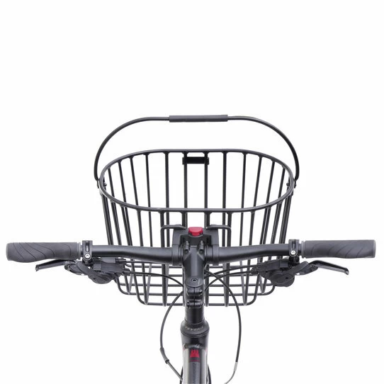 Przedni koszyk rowerowy KlickFix Alumino  Srebrny