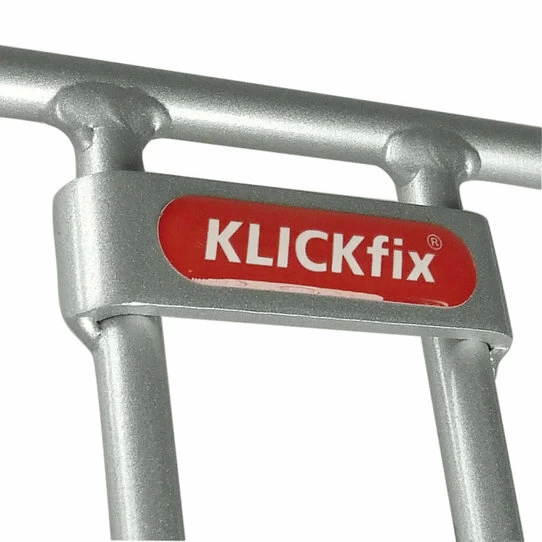 Przedni koszyk rowerowy KlickFix Alumino  Czarny