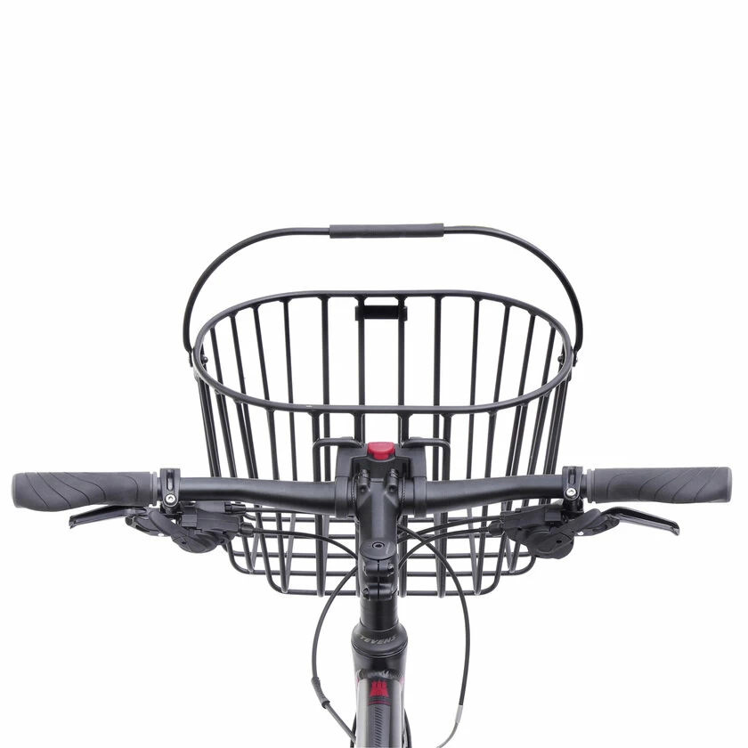 Przedni koszyk rowerowy KlickFix Alumino  Czarny