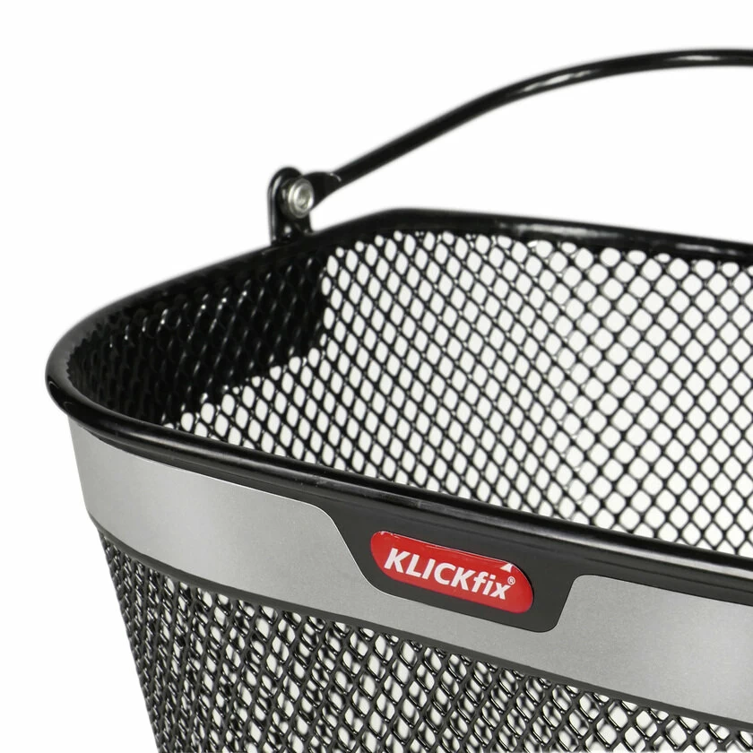 Przedni koszyk rowerowy KLICKfix Uni Basket Reflect