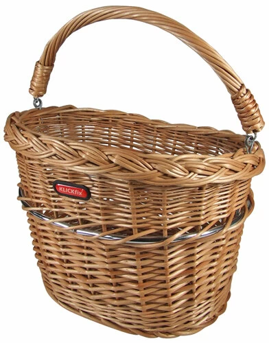 Przedni koszyk rowerowy KLICKfix Wicker Mini