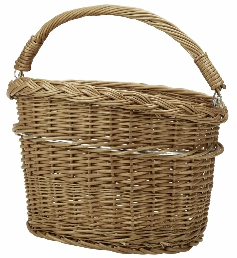 Przedni koszyk rowerowy KLICKfix Wicker Mini