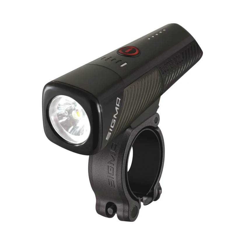 Przednia lampa rowerowa Sigma Buster 800 USB Mocowanie na kierownice
