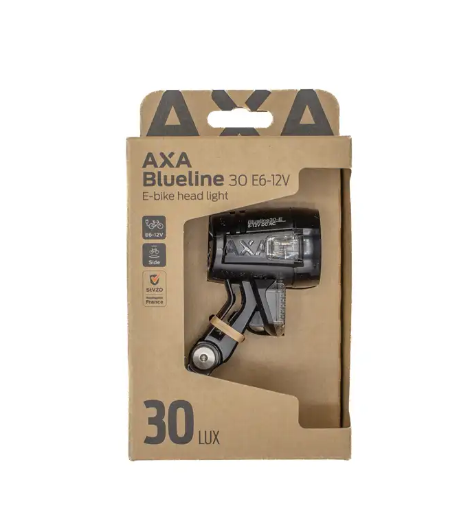 Przednia lampka rowerowa AXA Blueline 30 E-bike 6-12V