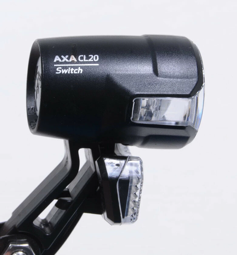 Przednia lampka rowerowa AXA Compactline Switch 20 lux