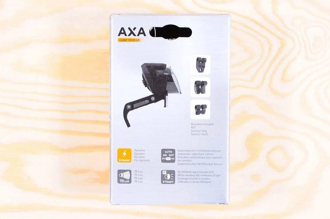 Przednia lampka rowerowa AXA LUXX 70 PLUS USB