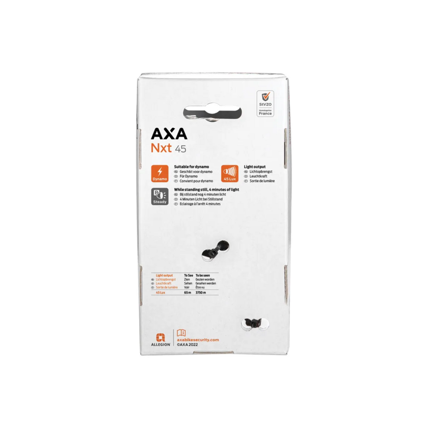 Przednia lampka rowerowa Axa NTX45 Steady na dynamo 45 Lux