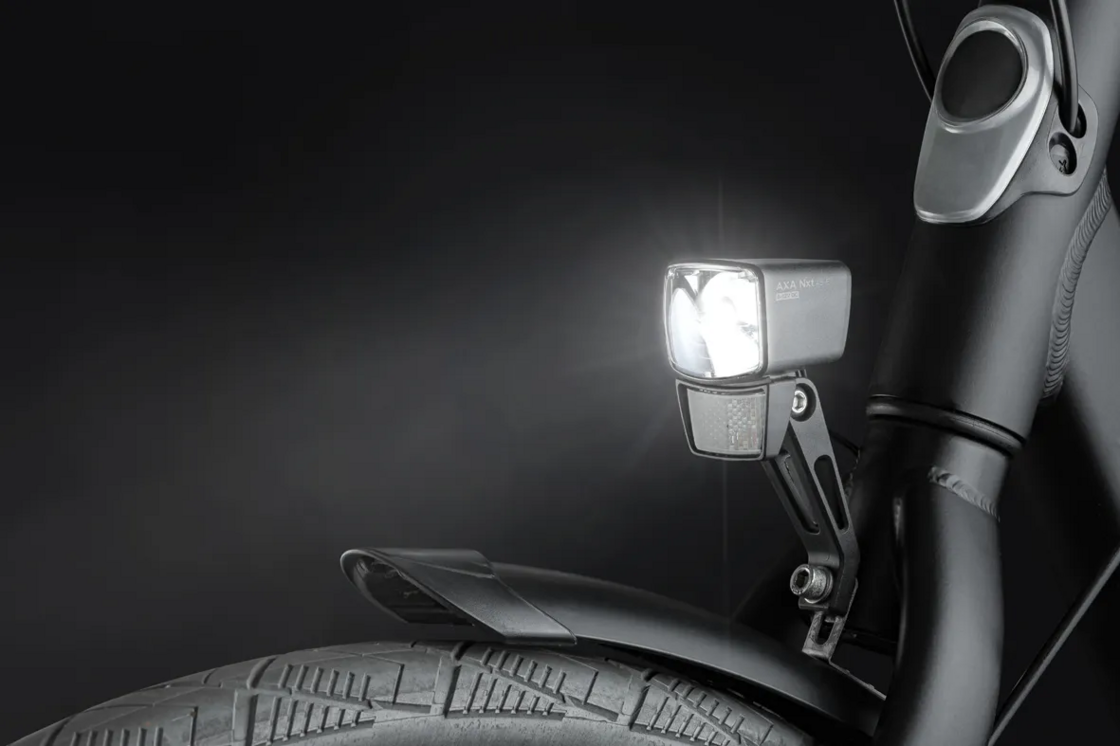 Przednia lampka rowerowa Axa Nxt45 E-Bike 6-12V 45 Lux