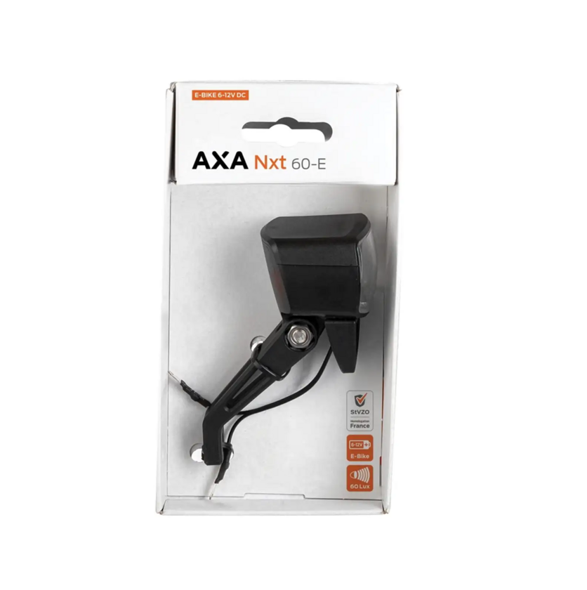 Przednia lampka rowerowa Axa NXT60 E-Bike 6-12V 60 Lux