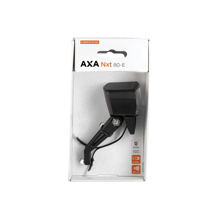 Przednia lampka rowerowa Axa NXT80 E-Bike 6-12V 80 Lux