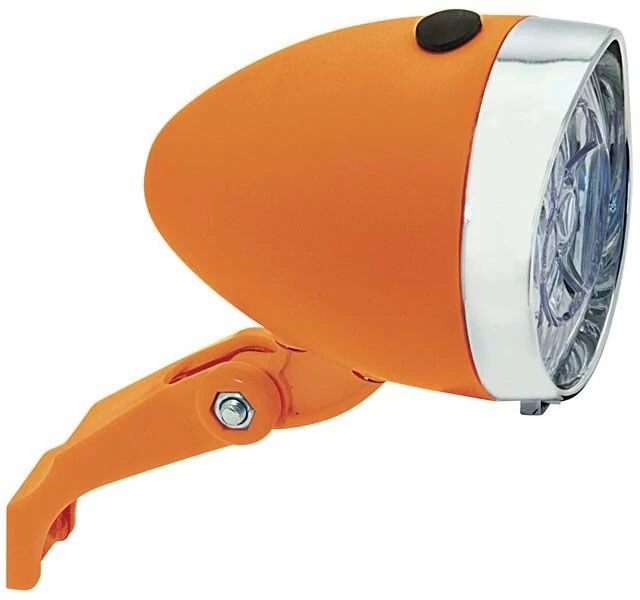 Przednia lampka rowerowa BRN Trendy Pomarańczowy