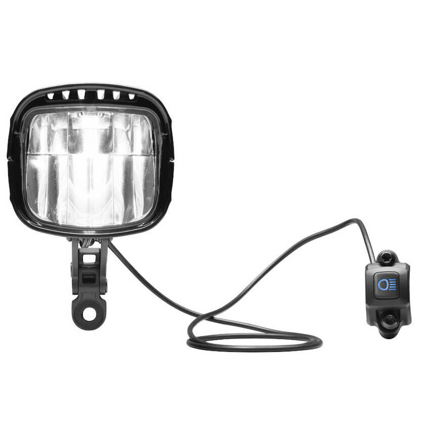 Przednia lampka rowerowa Busch & Müller Lumotec IQ-XL E światła drogowe e-bike 11-48V 300 Lux