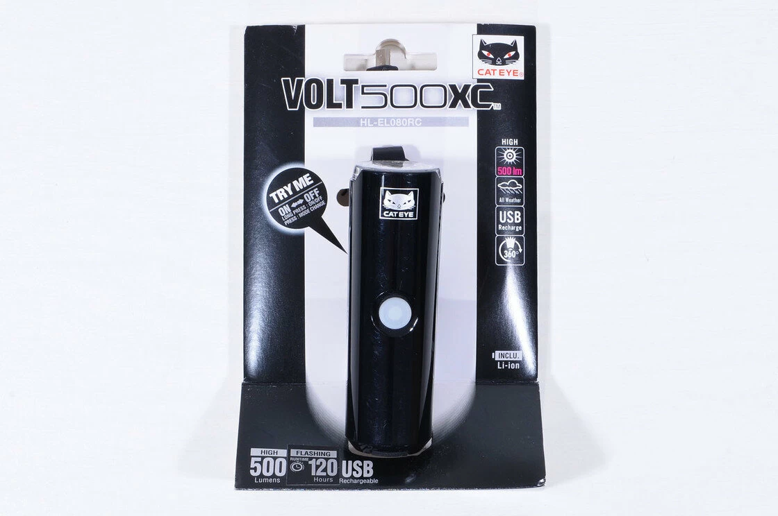 Przednia lampka rowerowa CATEYE Volt 500xc HL-EL080-RC