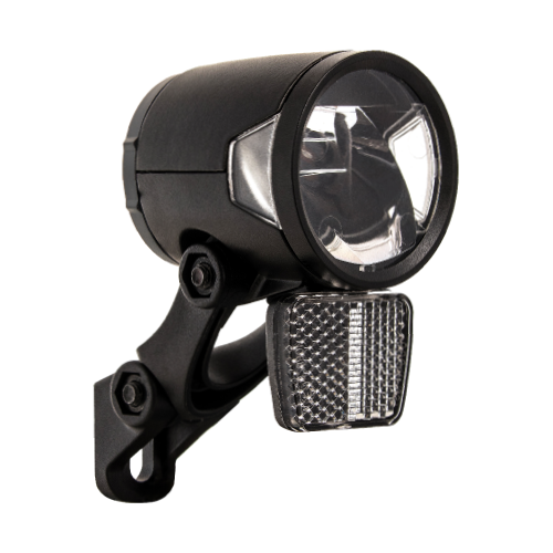 Przednia lampka rowerowa Herrmans H-Black MR8 dynamo 180 LM
