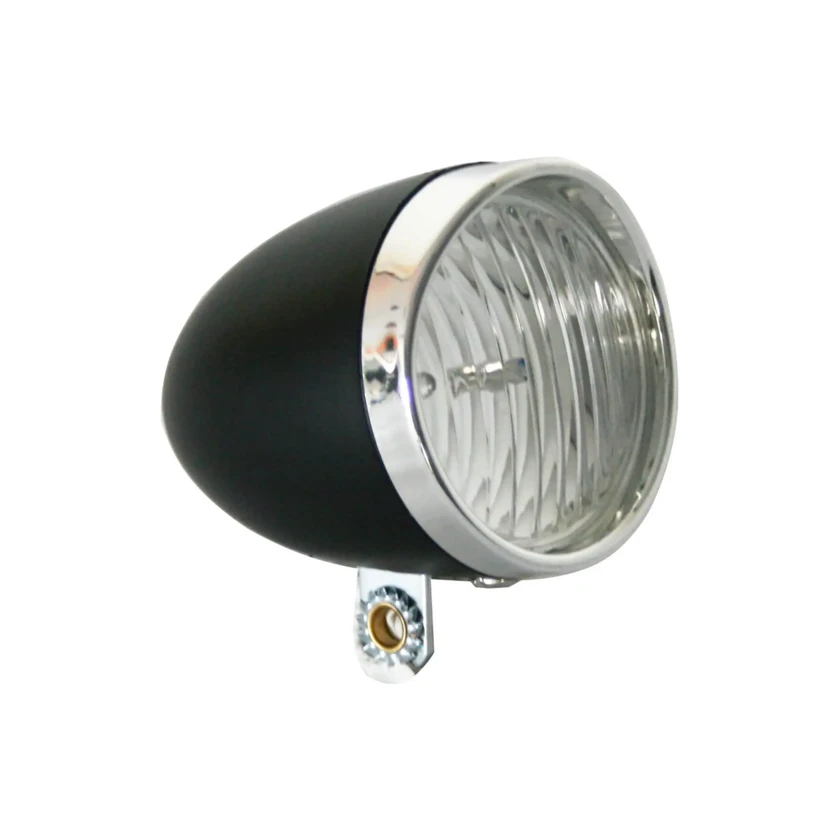 Przednia lampka rowerowa IKZI Light Retro SR Czarna