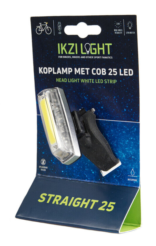 Przednia lampka rowerowa IKZI Light Straight 25 USB