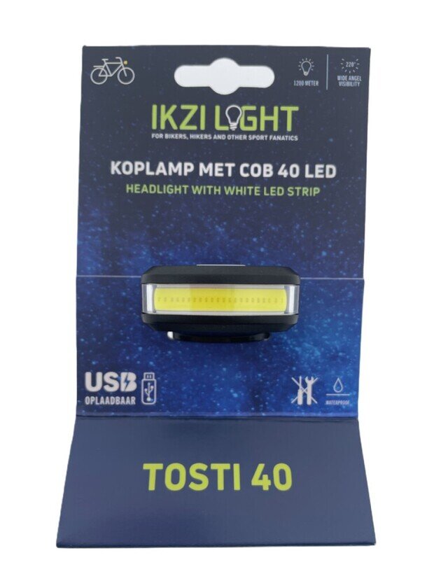 Przednia lampka rowerowa IKZI Light Tosti 40 USB