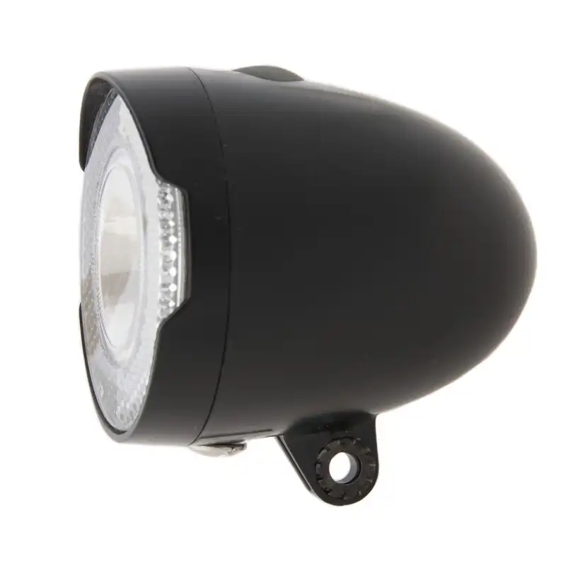 Przednia lampka rowerowa IKZI Retro JR WP Czarny