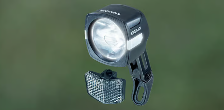 Przednia lampka rowerowa Sigma Eox FL 100 E-Bike 6-48v