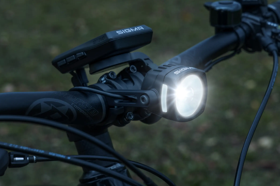 Przednia lampka rowerowa Sigma Eox FL 170 HB E-Bike 12-16v