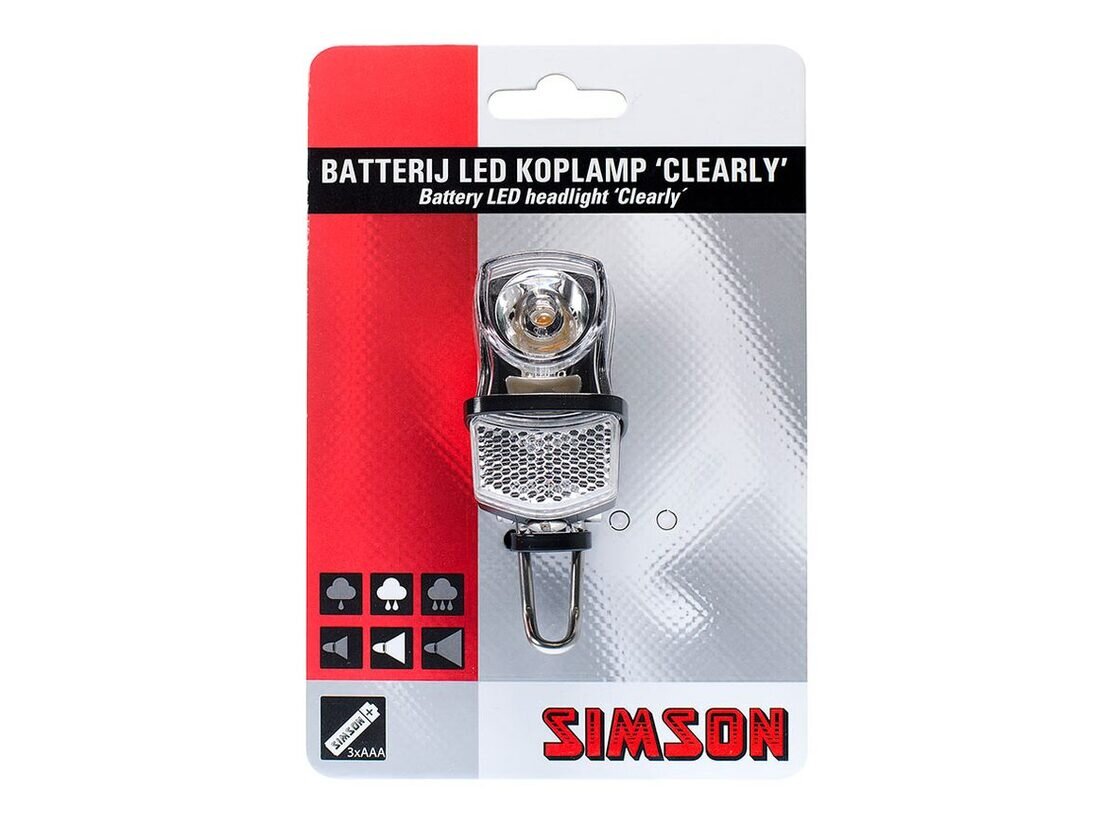 Przednia lampka rowerowa SIMSON Clearly 7 LUX